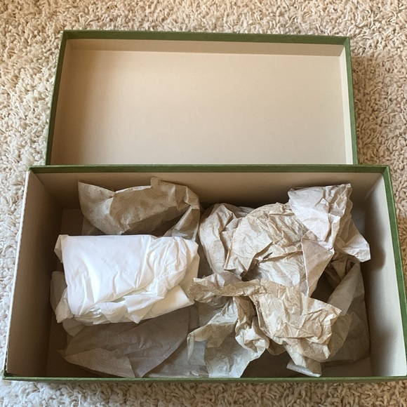 Gucci men’s shoe box.  6” Deep.  14 1/2”x 8 1/4”
Excellent condition. - Picture 5 of 5